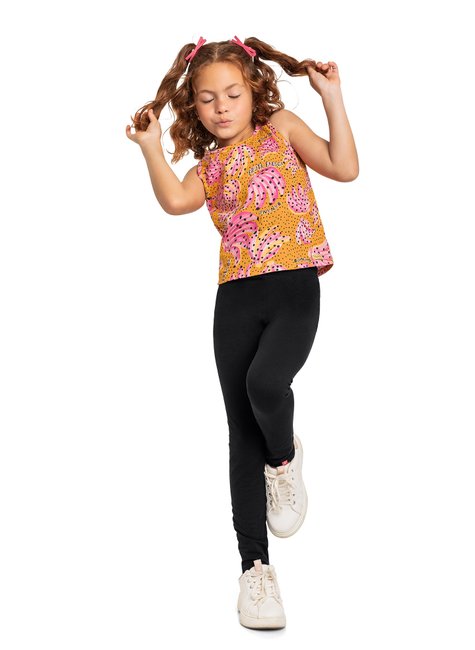 Legging Cotton Infantil Menina Kely Kety Anya Kids
