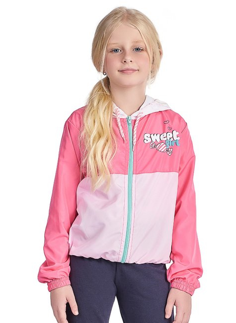 Jaqueta Corta Vento Infantil Menina Sweet By Gus