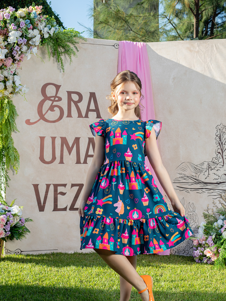 Vestidos Infantis Vestido De CrianÇa Menina Vestidos Menininha